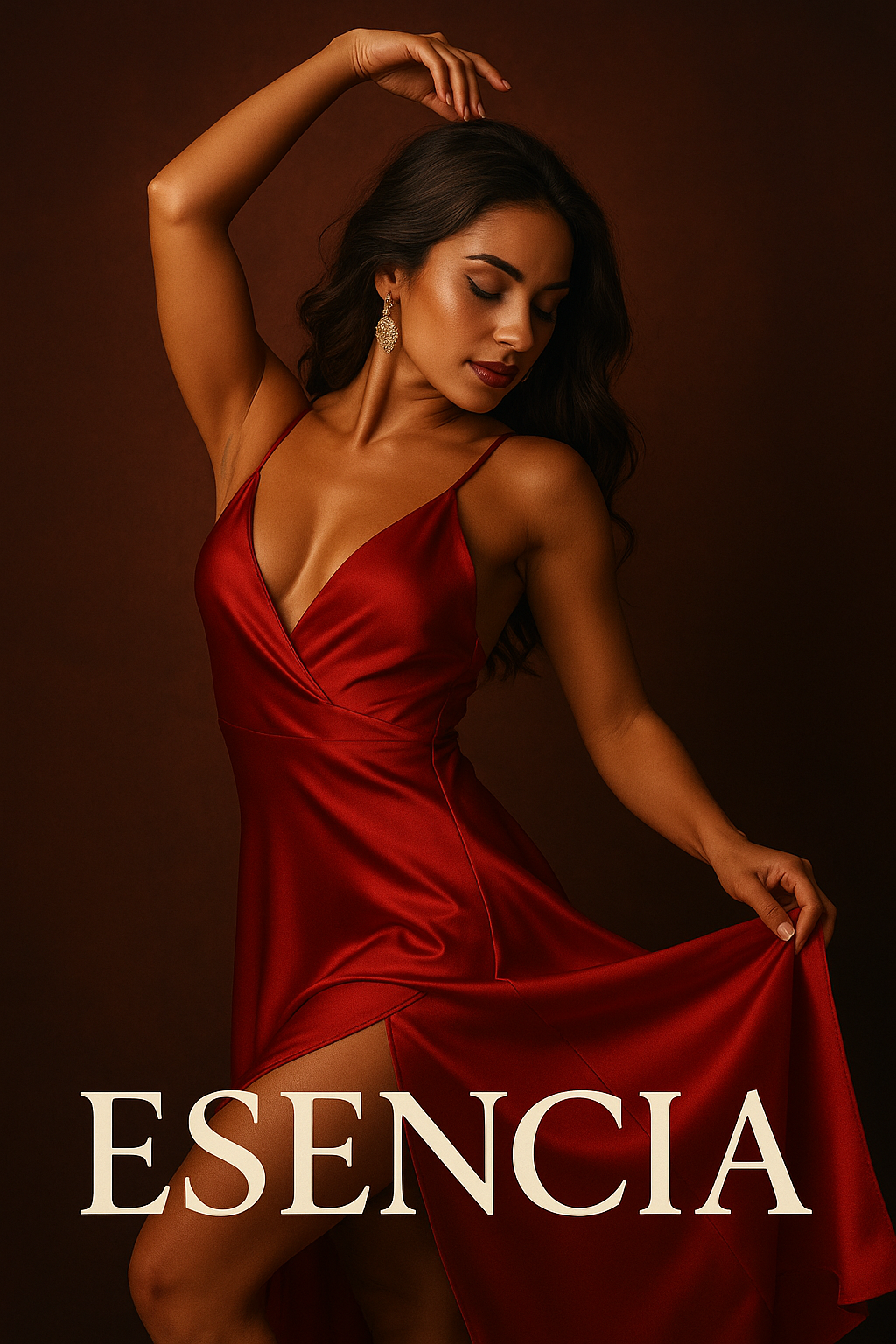 Línea Esencia - Vestido rojo